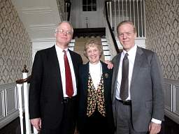 Ben Carriel, Rev. Dr. Ellen Hanckel, Jay Carriel